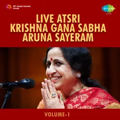 Live At Sri Krishna Gana Sabha Vol 1
