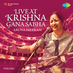 Live At Sri Krishna Gana Sabha Vol 2