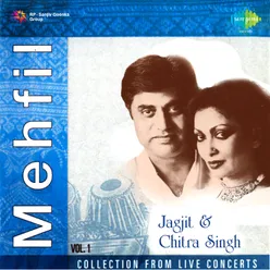 MEHFIL LIVE IN CONCERTS JAGJIT AND CHITRA VOLUME 1