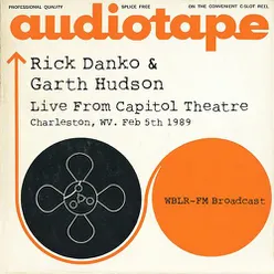 Live From Capitol Theatre, Charleston, WV. Feb 5th 1989 WBLR-FM Broadcast (Remastered)