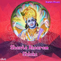 Shanta Akaaram Shloka