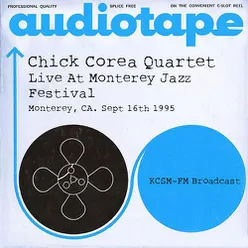 Live At Monterey Jazz Festival, Monterey, CA. Sept 16th 1995 KCSM-FM Broadcast (Remastered)