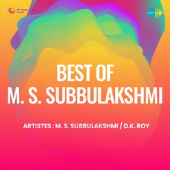 Best Of M S Subbulakshmi