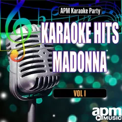 Karaoke Hits: Madonna, Vol. 1