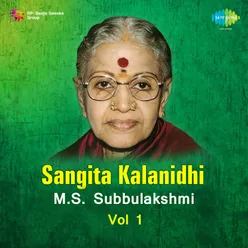 Karacharana Kritam Slokam - Mssubbulakshmi