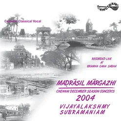 Madrasil Margazhi 2004 Vol 1 Vijayalakshmy Subramaniam