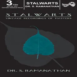 Stalwarts  Vol  1  S Ramanathan