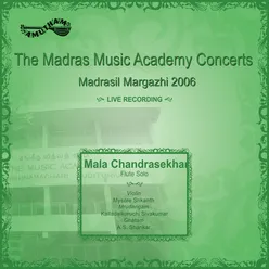 Madrasil Margazhi 2006 Vol 1 Mala Chandrasekhar