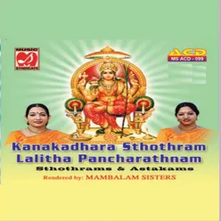 Kanakadhara Stotram - Lalitha Pancharathnam - Stotrams And Ashtakams
