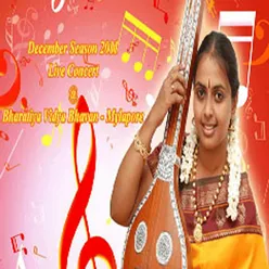 December Season 2011 - Live At Bharatiya Vidya Bhavan-Mylapore - Niranjana Srinivasan