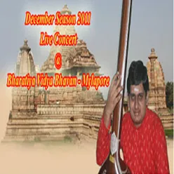December Season 2011 - Live At Bharatiya Vidya Bhavan-Mylapore - Harish Natesan