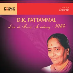 D K Pattammal - Live - 1989