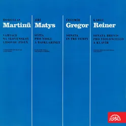 Martinů, Matys, Gregor & Reiner: Chamber Works