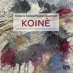 Koinè Musica contemporanea italiana per quartetto di saxofoni