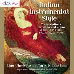 Italian Instrumental Style Transcriptions for Violin and Organ