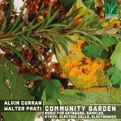 Alvin Curran, Walter Prati: Community Garden Music for Keyboard, Sampler, Synth, Electric Cello, Electronics