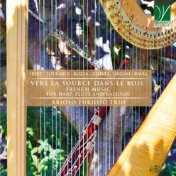 Ibert, Tournier, Bozza, Jolivet, Luigini, Ravel: Vers la source dans le bois French Music for Harp, Flute and Bassoon