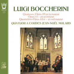 Quatuor in A Major, Op. 39: Minuetto