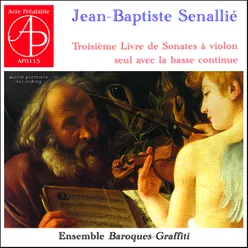 Troisième livre de sonates a violon seul avec la basse continue