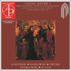 Polish Mass for mezzo-soprano, mixed choir and wind orchestra: No. 2, Gloria