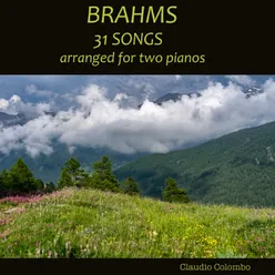 Brahms: 31 Songs Arr. for Two Pianos