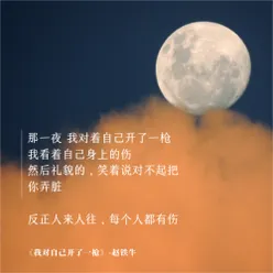 我对自己开了一枪