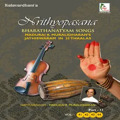 Nrithyopasana - Vol.-43 Jathiswarams in Ata Thaalam - Jathi-4
