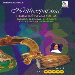 Nrithyopasana - Vol.-37 Thillanas in Thriputa Thaalam - Jathi-1