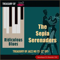 Ridiculous Blues - Treasury of Jazz No. 75 Recordings of 14th December 1934