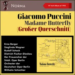 Giacomo Puccini: Madame Butterfly (Querschnitt) 10 Inch Album of 1955