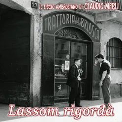 LASSOM RIGORDÀ Il liscio ambrosiano di Claudio Merli