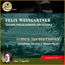 Ludwig Van Beethoven: Symphony No. 5 In C Minor, Op.67 Recordings of 1933