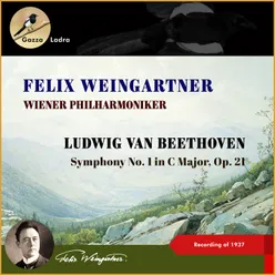 Ludwig Van Beethoven: Symphony No. 1 In C Major, Op. 21 Recordings of 1937