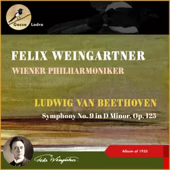 Ludwig Van Beethoven: Symphony No. 9 In D Minor, Op. 125 (Choral) Album of 1935