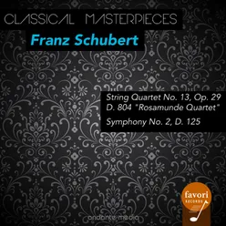 String Quartet No. 13 in A Minor, Op. 29, D. 804 "Rosamunde Quartet": III. Menuetto. Allegretto - Trio