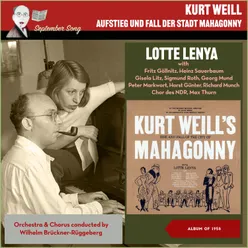 Weill: Aufstieg und Fall der Stadt Mahagonny, Act 1, No. 5, Wenn man an einen fremden Strand kommt (Jim, Jack, Bill, Joe, Begbick, 6 girls)