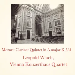 Clarinet Quintet in A major, K. 581 III. Menuetto