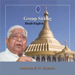 Group Sitting - Hindi-English - Vipassana Meditation