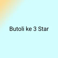 Butoli ke 3 Star