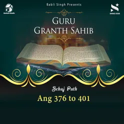 Sehaj Path Sri Guru Granth Sahib Ji - Ang 376 to 401