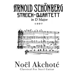 Schoenberg: String Quartet in D Major Classical for Steel Guitar