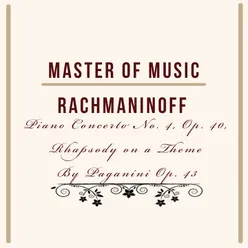Rhapsody on a Theme of Paganini in A Minor, Op. 43