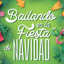 Bailando en la fiesta de Navidad