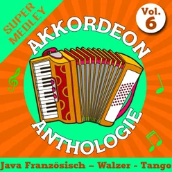 Akkordeon Anthologie Super Medley Vol. 6 (Java Französisch - Walzer - Tango)