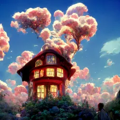 house on clouds