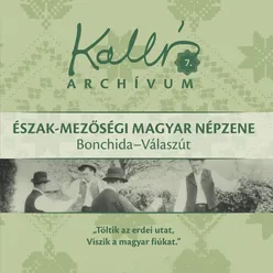 Kallós archívum, Vol. 7 Észak-mezőségi magyar népzene - bonchida-válaszút
