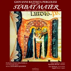 Stabat Mater Per soprano, contralto, archi e continuo