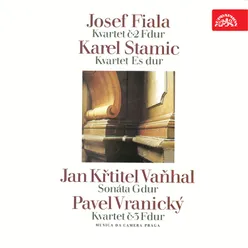 Fiala: Quartet No 2 in F major - Stamic: Quartet in E flat major - Vaňhal: Sonata in G dur major - Vranický: Quartet No. 3 in F major