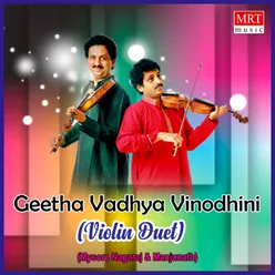 Geetha Vadhya Vinodhini Violin Duet