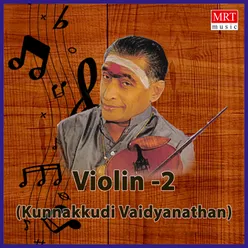 Violin (KUNNUKUDI VAIDYANATHAN), Vol. 2